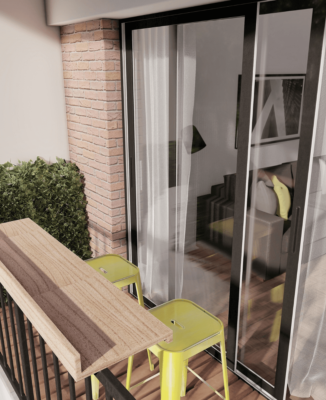 render6 balcon