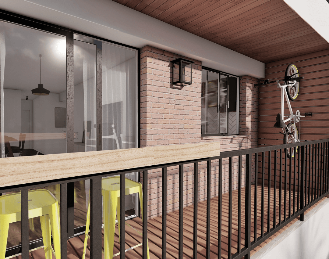 render7 balcon